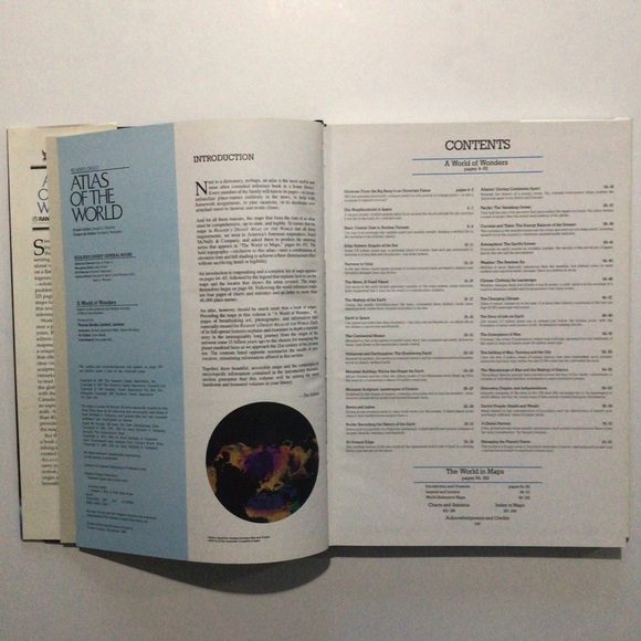 Atlas of the World by Rand McNally Maps Hardcover Book - Picture 5 of 11